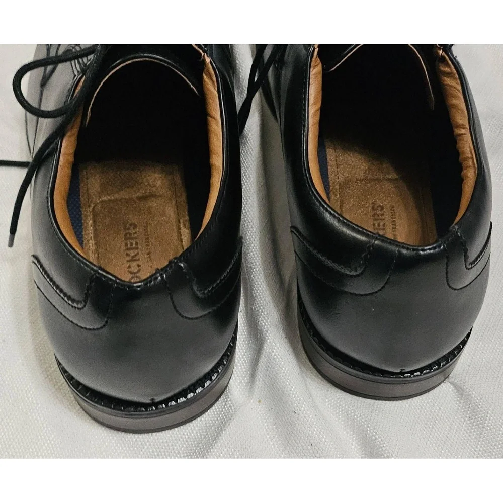 Dockers Oxford Classic Style Shoes 90-36454 Black Cap Toe‎ Leather Mens 11M